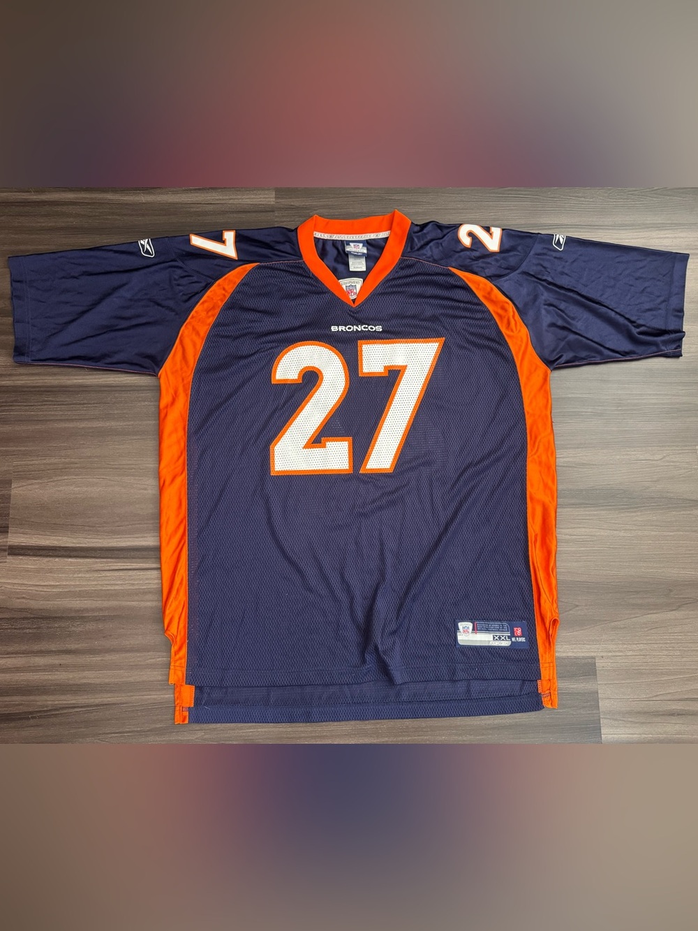 Reebok Denver Broncos Knowshon Moreno #47 NFL On Field Home Jersey Men’s 2XL
